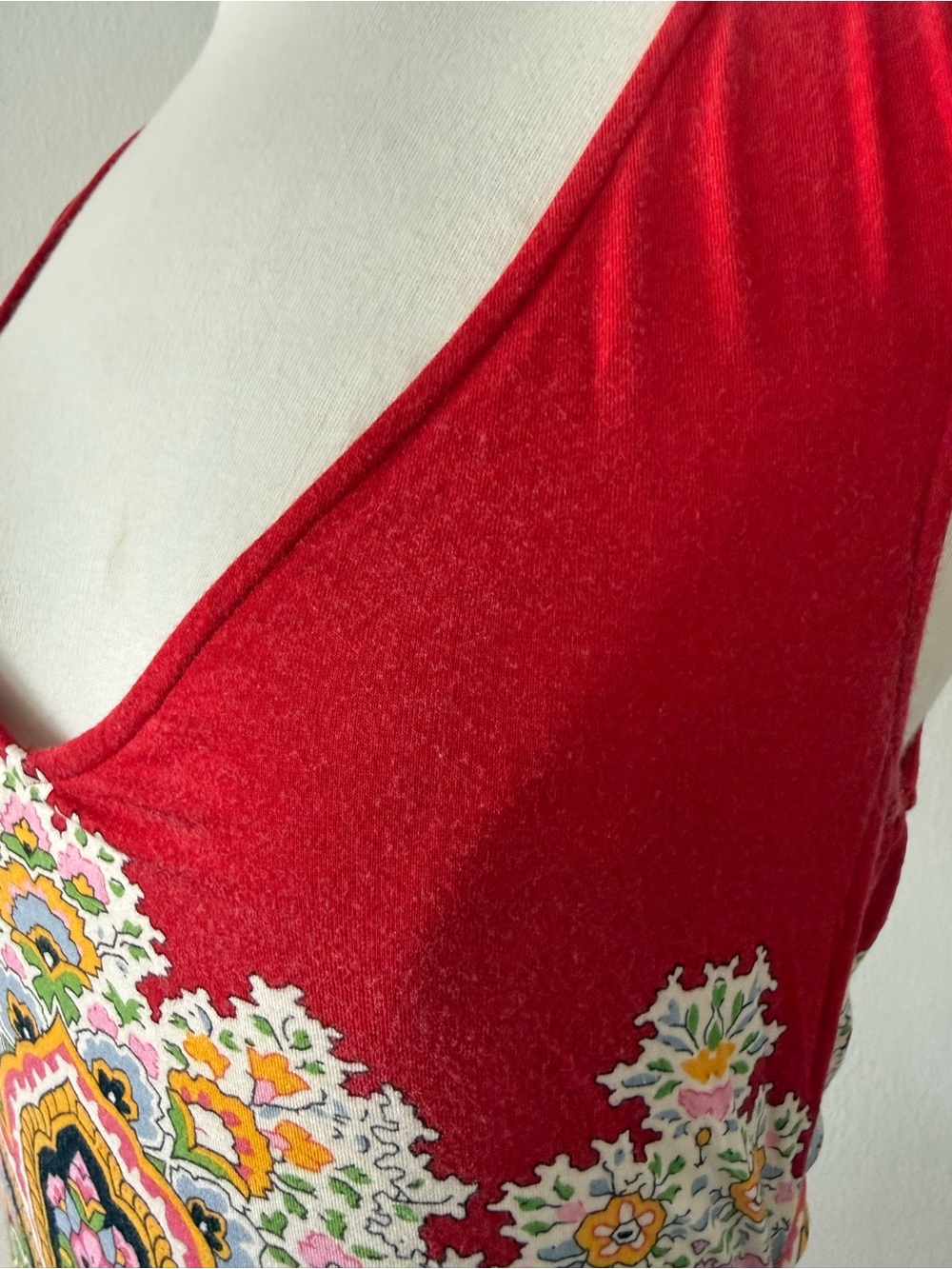 Plenty by Tracy Reese Anthropologie Boteh Cross Back Maxi Dress Size Medium - Picture 8 of 11